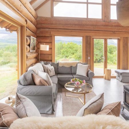 Wild Nurture Eco Luxury Offgrid Log Cabin Fort William Exterior foto