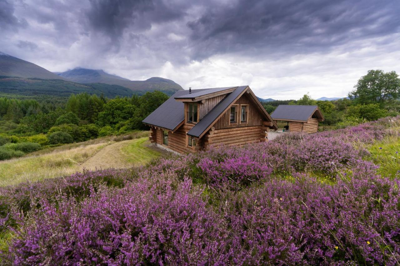 Wild Nurture Eco Luxury Offgrid Log Cabin Fort William Exterior foto