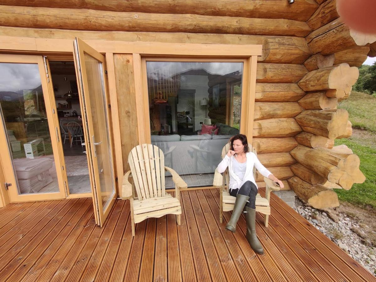Wild Nurture Eco Luxury Offgrid Log Cabin Fort William Exterior foto