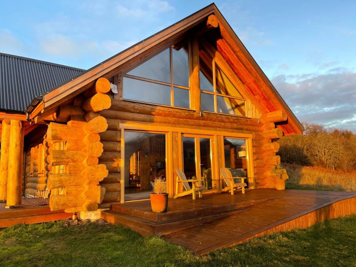 Wild Nurture Eco Luxury Offgrid Log Cabin Fort William Exterior foto