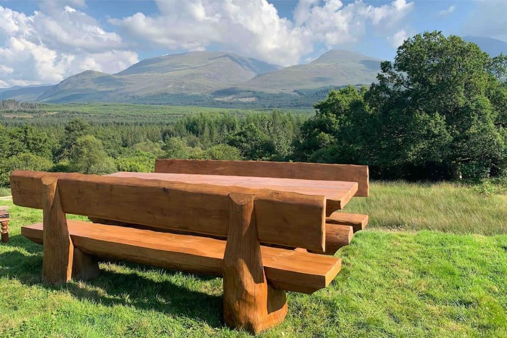 Wild Nurture Eco Luxury Offgrid Log Cabin Fort William Exterior foto