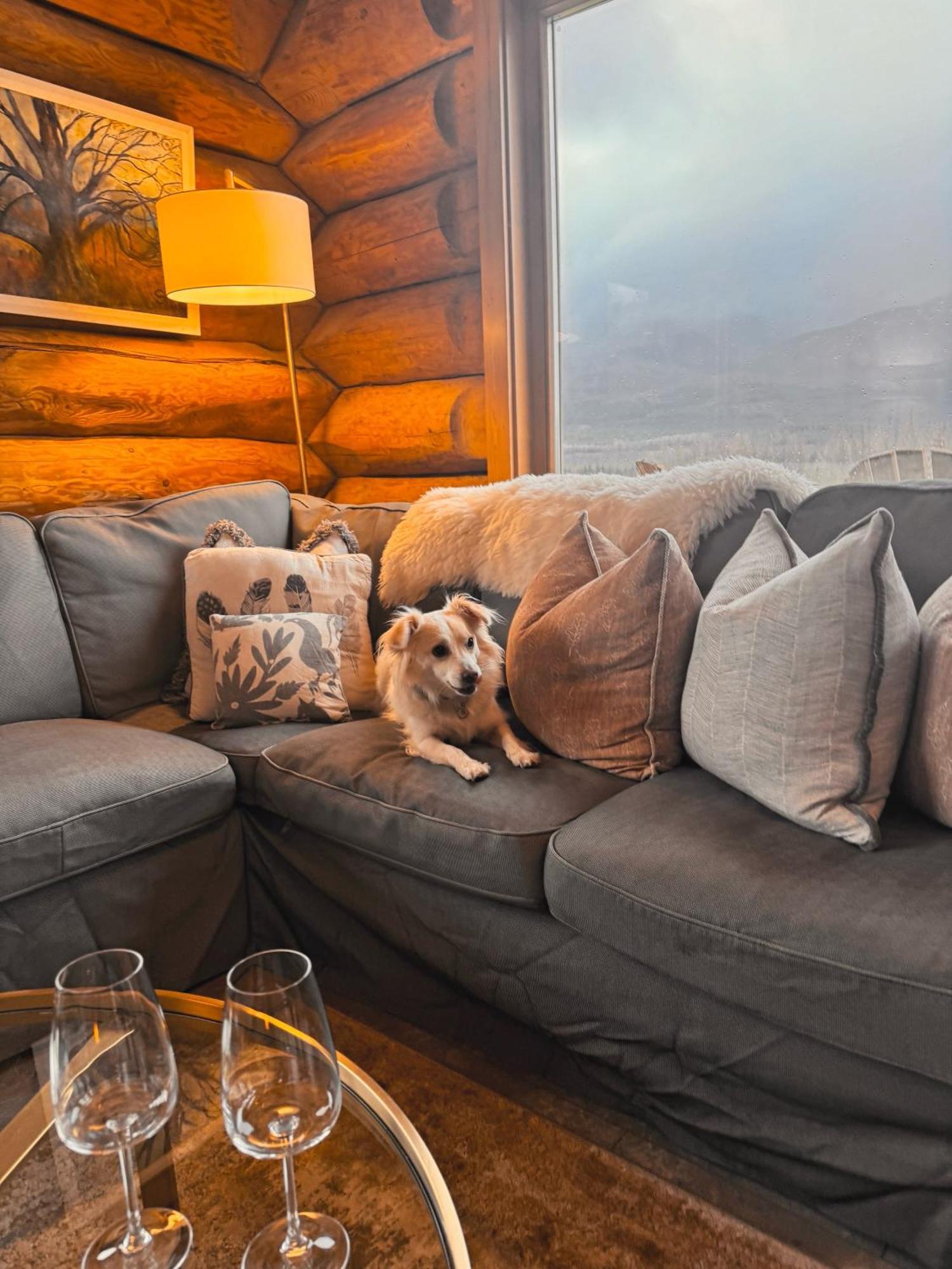 Wild Nurture Eco Luxury Offgrid Log Cabin Fort William Exterior foto