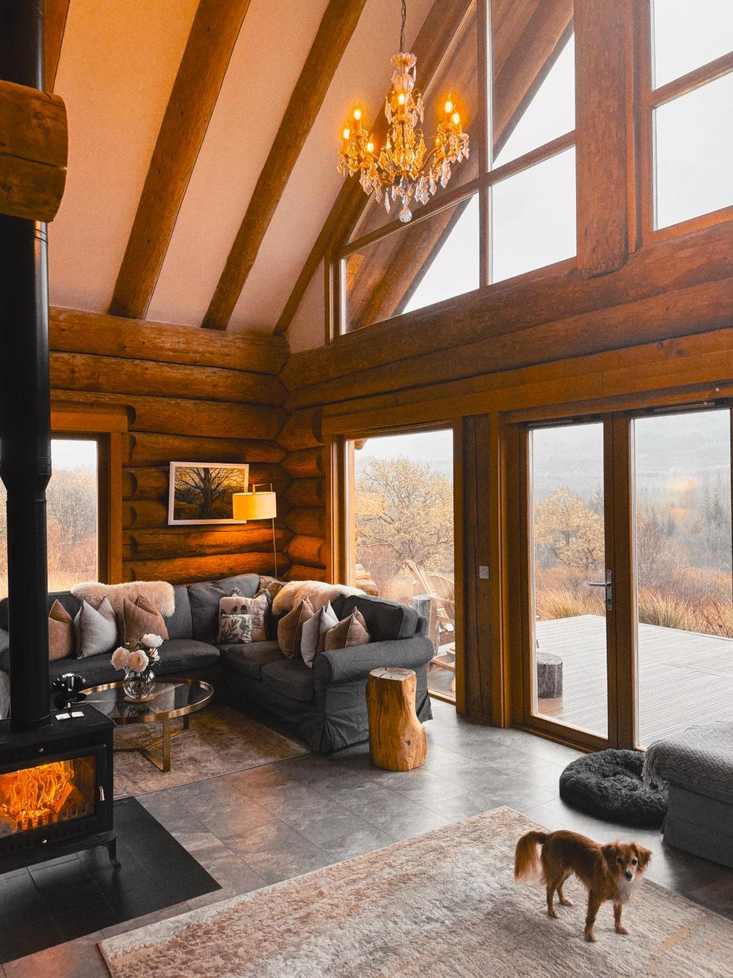 Wild Nurture Eco Luxury Offgrid Log Cabin Fort William Exterior foto